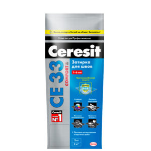 СЕ 33/2 Затирка белый 2кг CERESIT №01