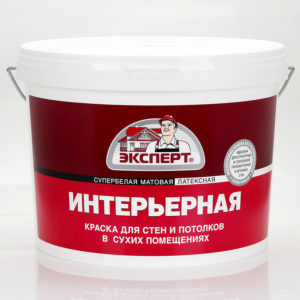 "ЭКСПЕРТ" Краска интерьерная супербелая 3кг