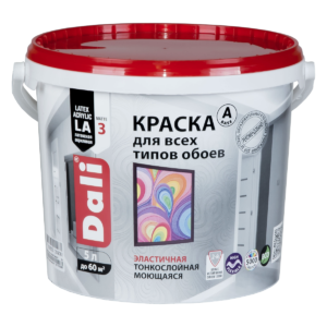 "DALI" Краска акриловая для обоев База А 5л