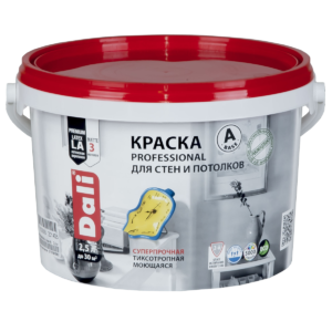 "DALI" Краска для ст. и потолков (PROFESSIONAL) 2,5л База А