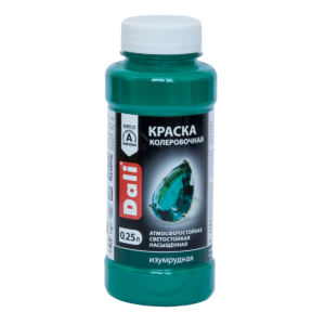 "DALI" краска колеровочная 0,25 л Изумрудный