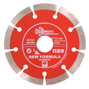 Диск Trio Diamond алмаз отр. сегмент 115х10х22.23мм