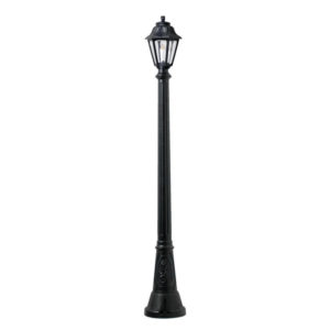 Светильник садово-парковый, 60W 230V E27 черный, E22.158.000.AXF1L серии ANNA