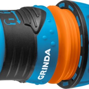 Соединитель GRINDA PROline TL-34, 3/4" быстрос. д/шланга из ударопр. пластика с TPR