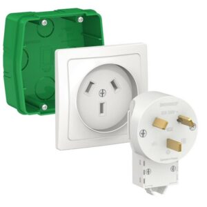 Комплект силовой СП Blanca 32А 250В бел. SE BLNSK013231