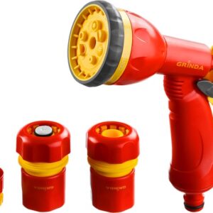 Набор полив. Grinda: расп-ль 8 поз., 2 соединителя(1/2"),адаптер внешний 1/2"-3/4"